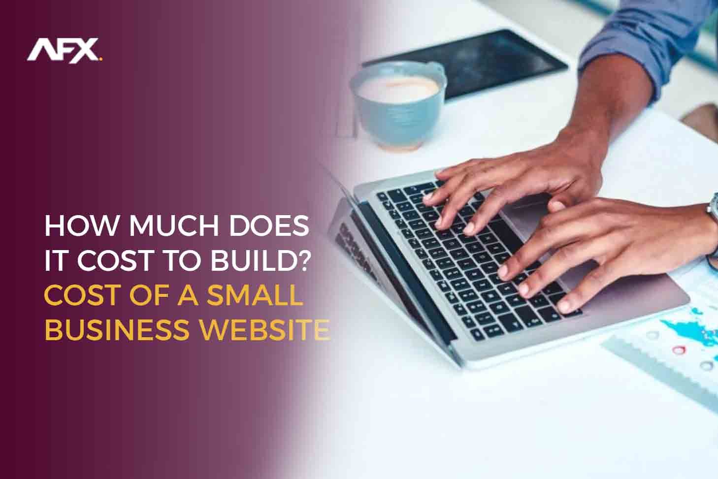 Cost of a small business website