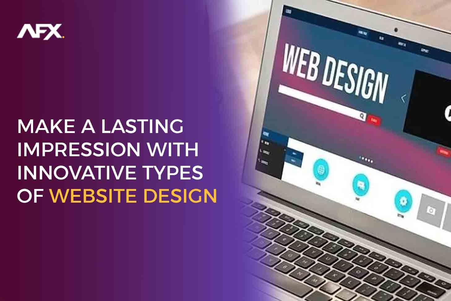 Innovative types of website design