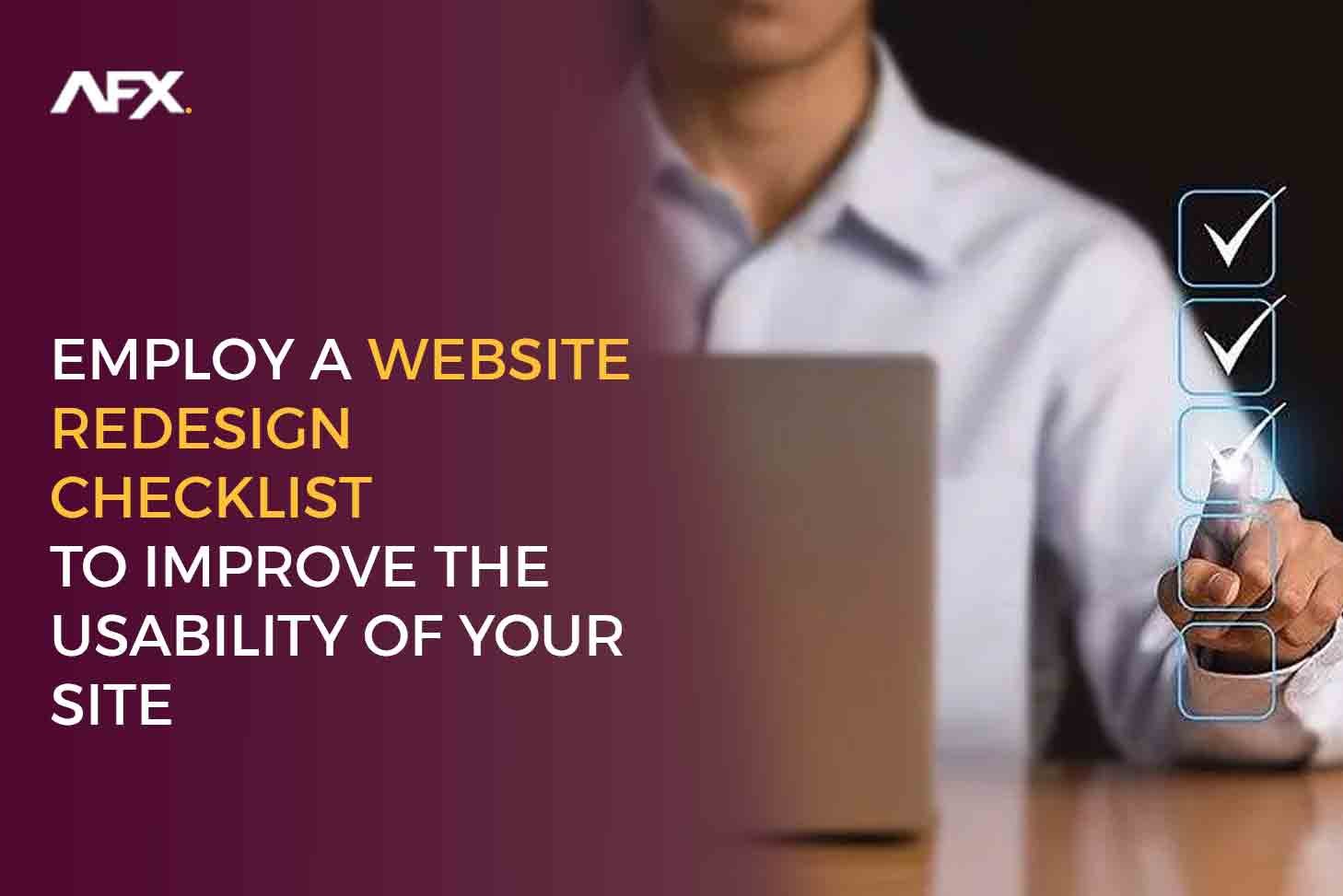 Website redesign checklist