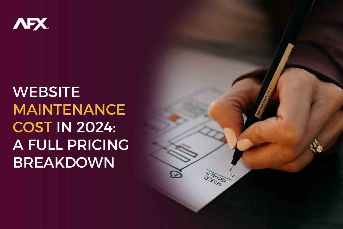 Website Maintenance Cost in 2024