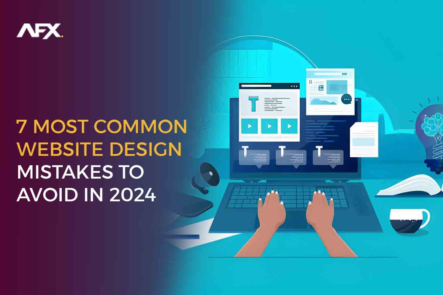 7 Most Common Website Design